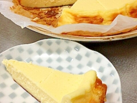 ほんのりメープル香る☆簡単☆濃厚☆チーズケーキ